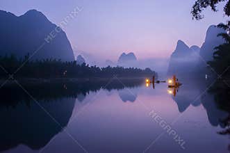 Lijiang Fishing Fire