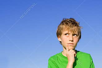 Child thinking