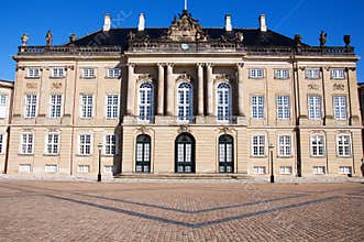 Amalienborg Palace, Copenhagen, Denmark