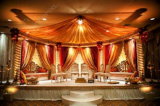 Indian Wedding Mandap