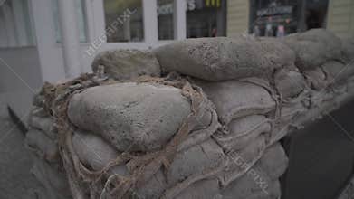 Berlin. Germany. Checkpoint Charlie. Berlin Wall crossing point between East and West Berlin during the Cold War.