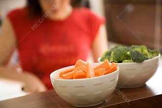 Cooking healthy food
