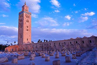 Koutoubia mosque in Marrakech
