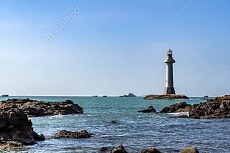 Landscape of Big and Small Dongtian Tourist Scenic Area, Sanya, Hainan
