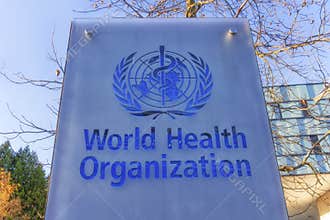 Geneva, Switzerland - December 07, 2020: World Health Organization, WHO - OMS, Headquarters