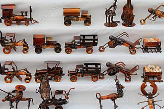 Craft toys made  in tlalpujahua michoacan, Mexico I