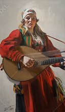 Home tunes, 1920 painting by Anders Zorn