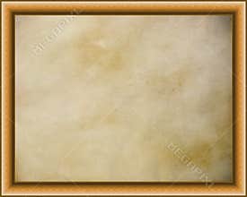 Wooden frames with parchment background