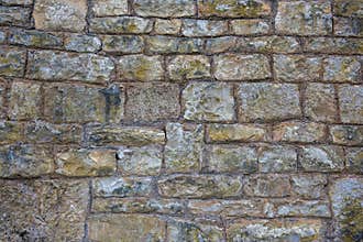 Slate Stone Wall: Architectural texture