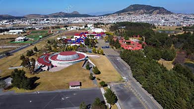 Mexiquense cultural center aerial view