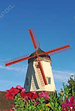 Old Windmill in Solvang California