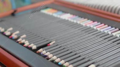 Wood colors in box set.