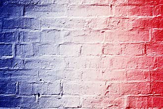 Patriotic red white and blue background