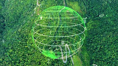 Future environmental conservation and sustainable ESG modernization development