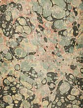 Marbled antique book end paper texture