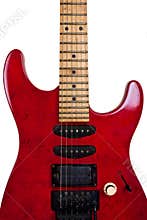 Red Old Guitar