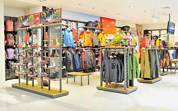 Sportswear store