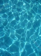 Blue clear water background