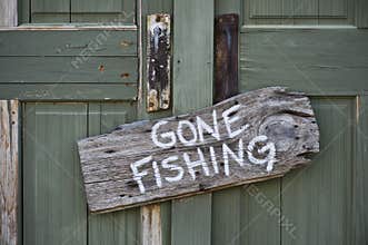 Gone Fishing.