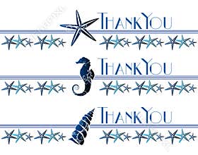 Thank You Sea Theme Card
