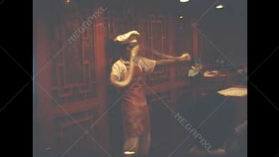 Chinese restaurant in Hong Kong in 1980s