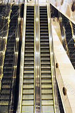 Golden escalator
