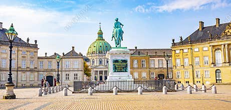 Amalienborg Palace, Copenhagen, Denmark