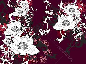 Chinese Lotus Flower