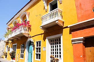 Spanish colonial house.