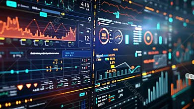 Digital Dashboard with Data Visualization