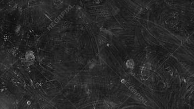 Dark Black Grunge Texture Background With Particles
