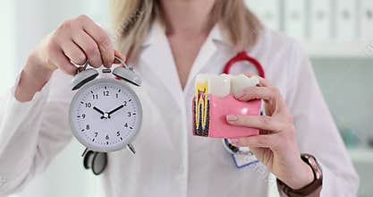Dental health expert explains proper oral hygiene techniques and treatment timing