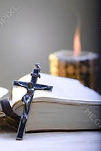 Cross and Holy Bible