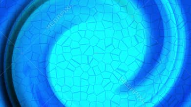 light blue gradient background mosaic pattern swirling circularly.