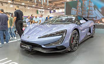 BYD Yangwang U9 supercar at Auto Athina 2024 Motor Show.