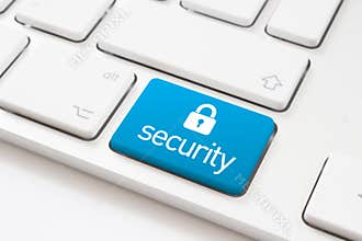 Security key and lock sign