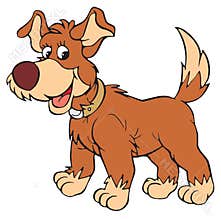 Dog (vector clip-art)