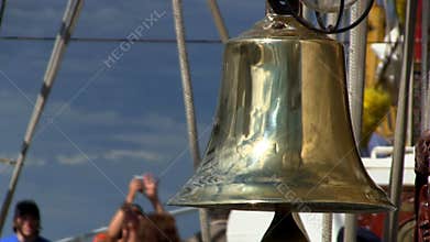 Ships bell close-up