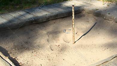 Horseshoe game during summer; 6