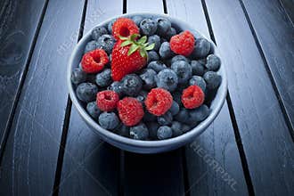 Bowl Of Summer Berries