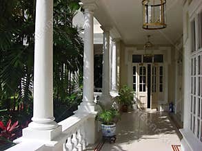 Colonial House Balcony