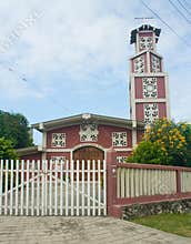 Church in Olon Ecuador