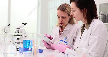 Scientists publish article about biological experiments