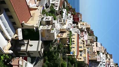 Positano. town at Amalfi Coast, Italy