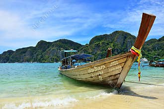 Boat on the Beach, Phuket