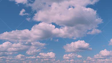 Blue Morning Sky With Pink Clouds. Dramatic Sunrise. Meteorology Heaven.