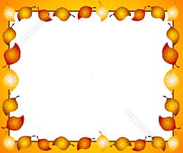 Autumn Leaves Border or Frame