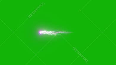 Laser blaster shooting top Resolution green screen video 4k
