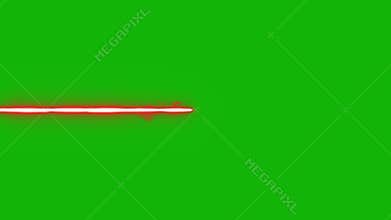 Laser blaster shooting top Resolution green screen video 4k