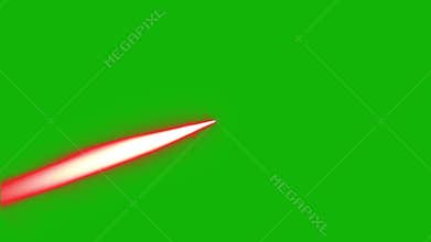 Laser blaster shooting top Resolution green screen video 4k